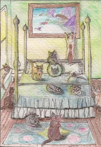 I Really Like Cats-SOLD